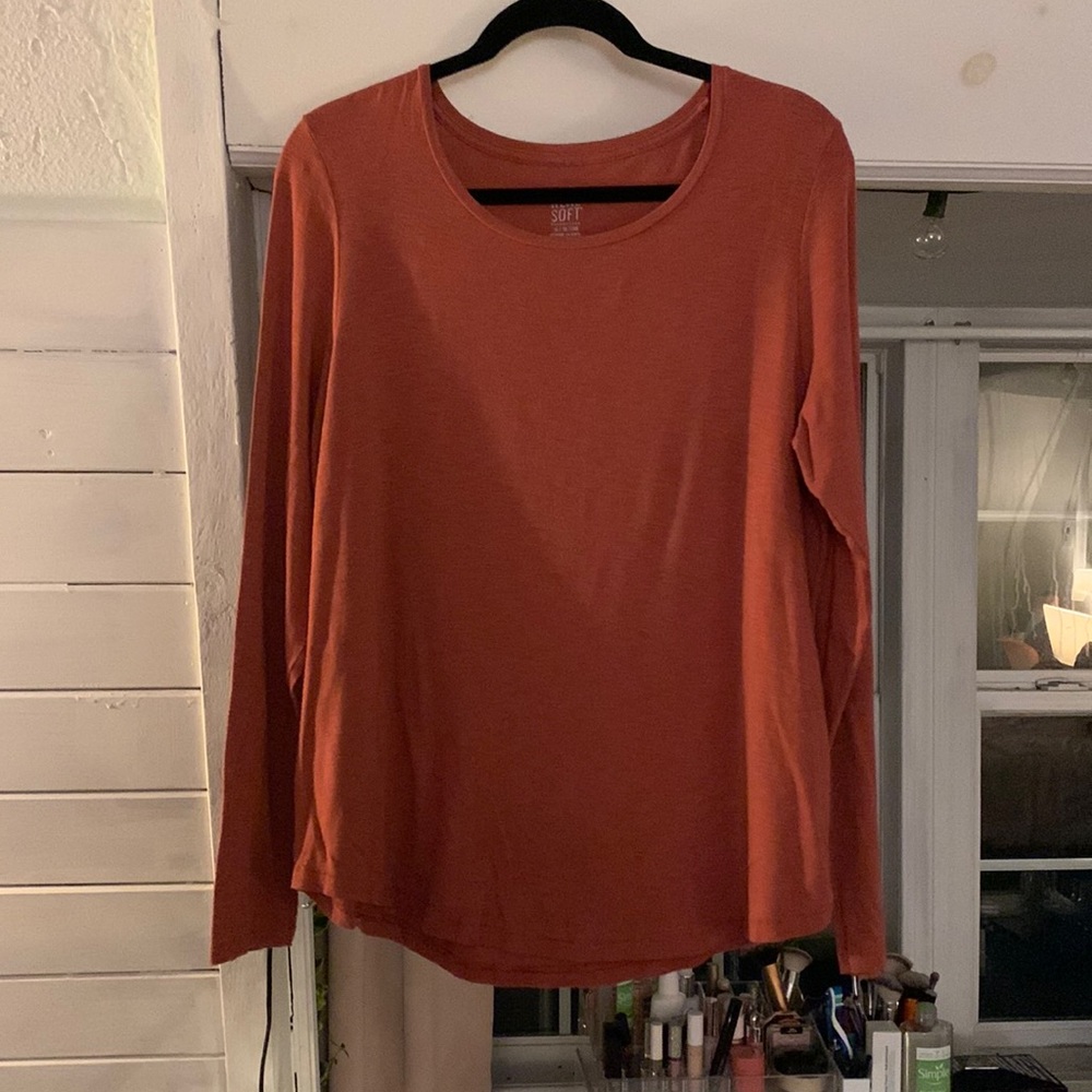 Orange Aerie Top